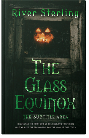 Premade Book Cover Racing Green