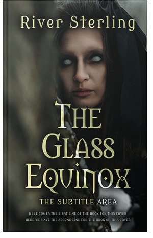 Premade Book Cover Log Cabin