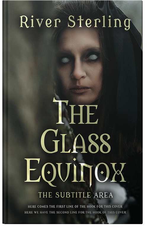 Front view of Custom & Premade Horror Book Cover - Log Cabin #36133 | BookCoverZone*