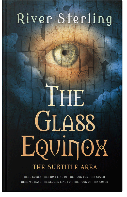 Front view of Custom & Premade Horror Book Cover - Tan #36136 | BookCoverZone*