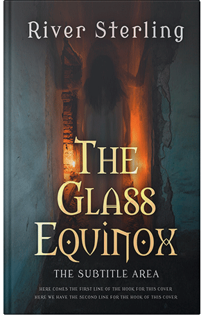 Premade Book Cover Shark