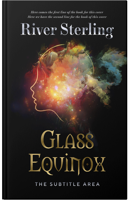 Front view of Premade Surreal Book Cover - Muddy Waters #36149 | BookCoverZone*