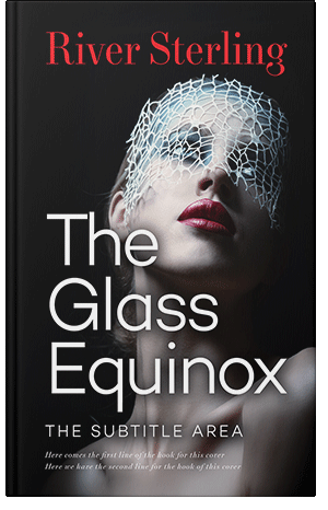 Premade Book Cover Pink Swan