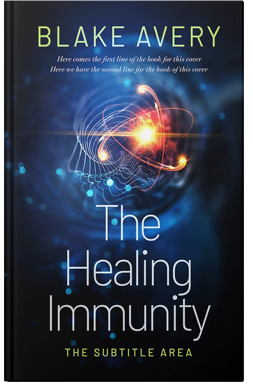 Front view of Premade Science & Nature Book Cover - Firefly #36184 | BookCoverZone*