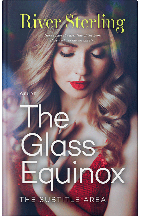 Front view of Premade Romance Book Cover - Falcon #36187 | BookCoverZone*