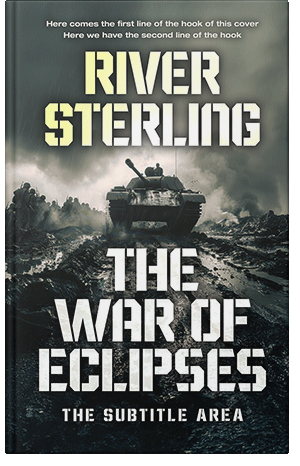 Premade Book Cover Outer Space