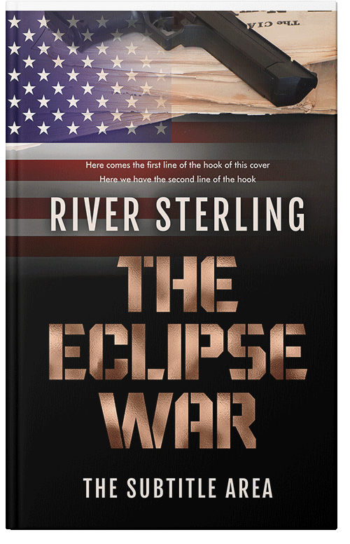 Front view of Premade Mystery & Thriller & Suspense Book Cover - Cocoa Brown #36220 | BookCoverZone*