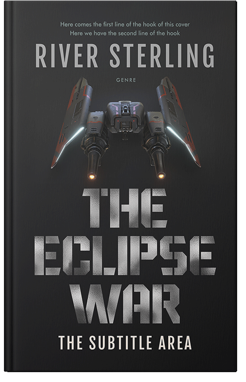 Front view of Premade Science Fiction Book Cover - Shark #36227 | BookCoverZone*