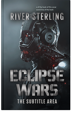 Premade Book Cover Shark
