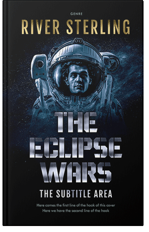 Premade Book Cover Ebony