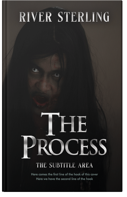 Front view of Premade Horror Book Cover - Zeus #36243 | BookCoverZone*