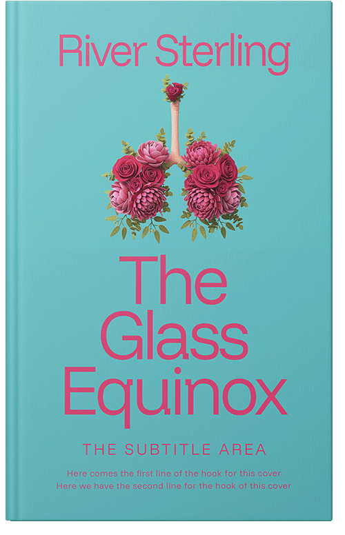 Front view of Premade Surreal Book Cover - Downy #36258 | BookCoverZone