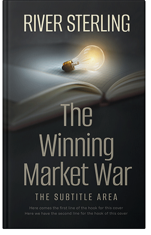 Premade Book Cover Shark