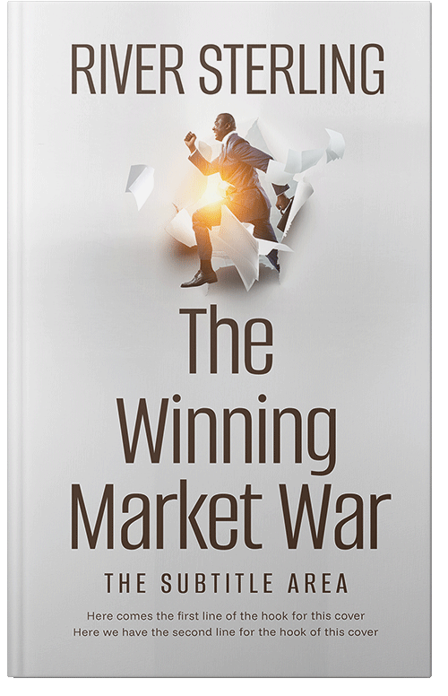 Front view of Premade Business Book Cover - Alto #36270 | BookCoverZone*