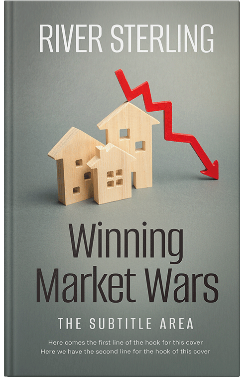 Front view of Premade Business Book Cover - Lemon Grass #36274 | BookCoverZone*