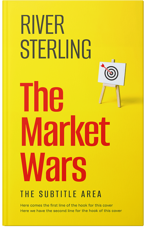 Front view of Premade Business Book Cover - Turbo #36275 | BookCoverZone*