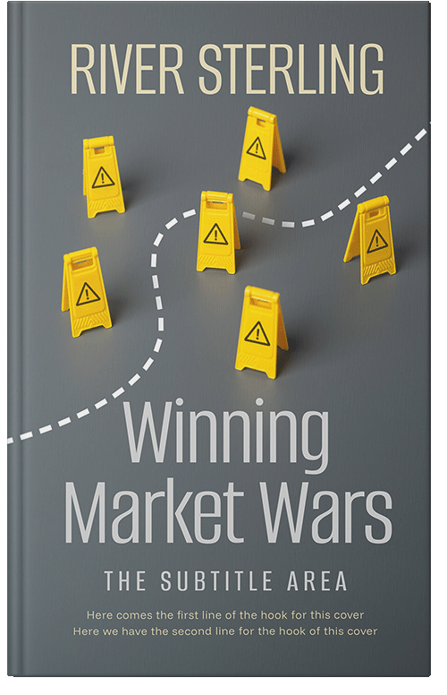 Front view of Premade Business Book Cover - Nevada #36277 | BookCoverZone*