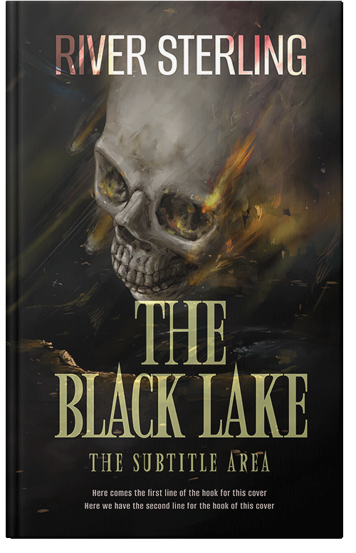 Front view of Premade Horror Book Cover - Zeus #36278 | BookCoverZone*