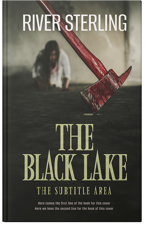 Front view of Premade Horror Book Cover - Rangitoto #36279 | BookCoverZone*