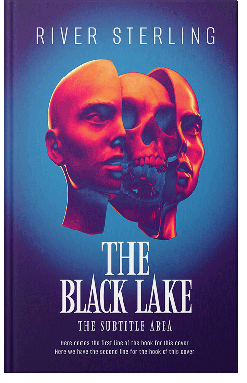 Front view of Premade Surreal Book Cover - Meteorite #36282 | BookCoverZone*