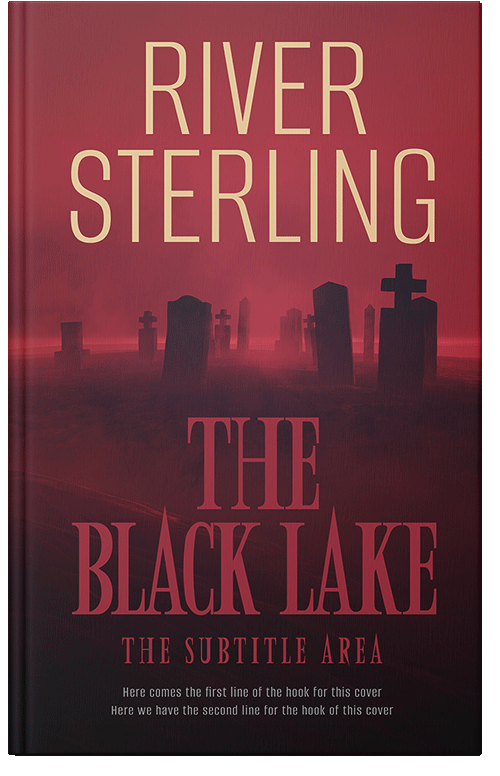 Front view of Premade Horror Book Cover - Crown Of Thorns #36285 | BookCoverZone*