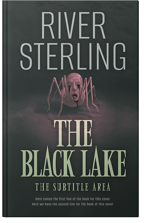 Front view of Premade Horror Book Cover - Outer Space #36287 | BookCoverZone*