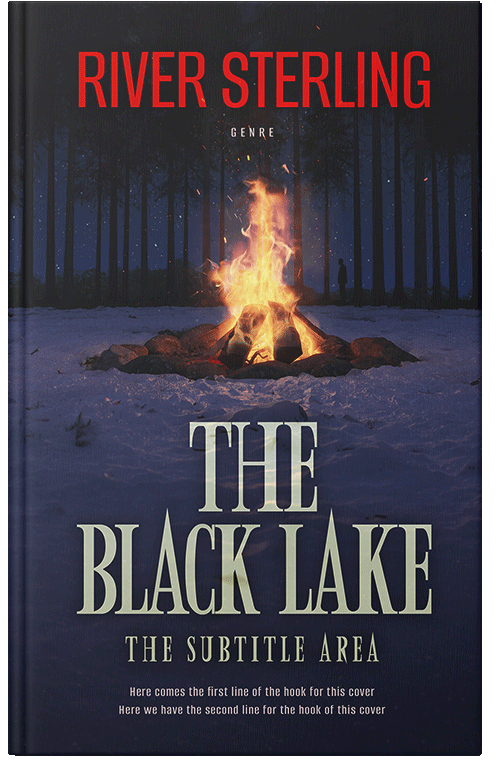Front view of Premade Mystery & Thriller & Suspense Book Cover - Ebony Clay