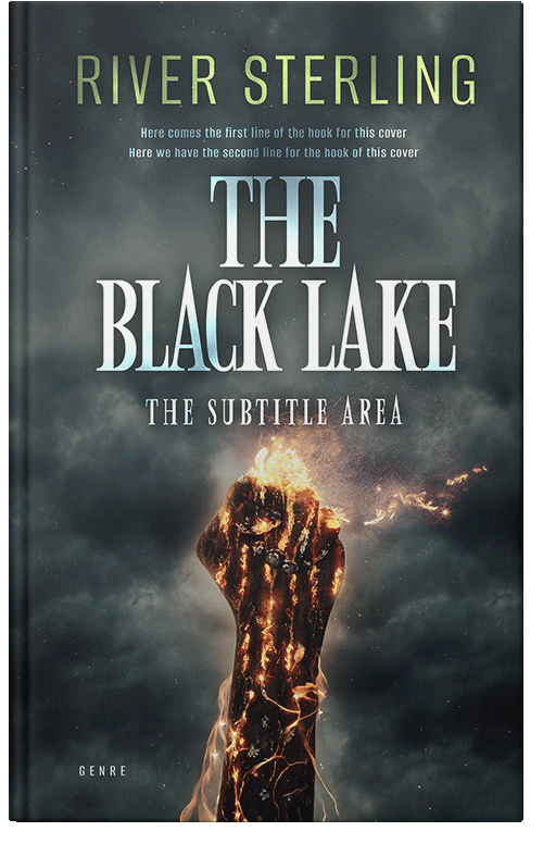 Front view of Premade Fantasy Book Cover - Outer Space #36293 | BookCoverZone*