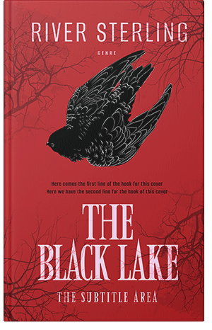 Premade Book Cover Tall Poppy
