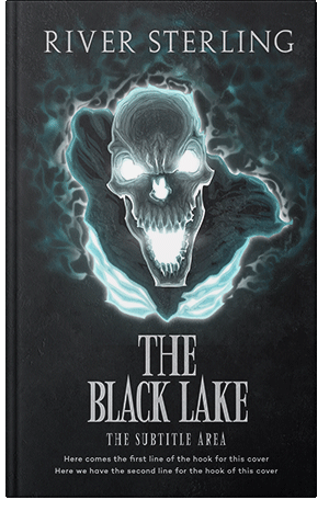 Premade Book Cover Outer Space