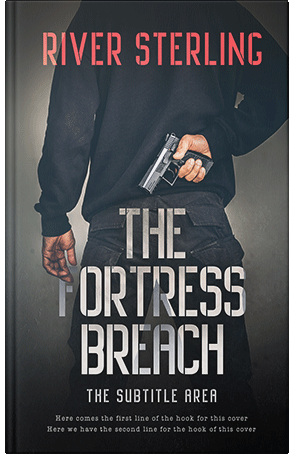 Premade Book Cover Shark