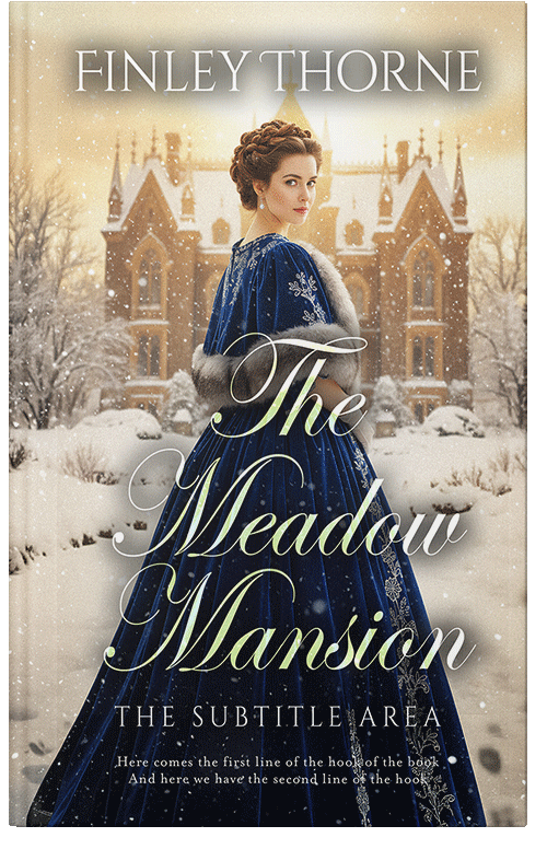 Front view of Premade  Book Cover - Vanilla #36323 | BookCoverZone*