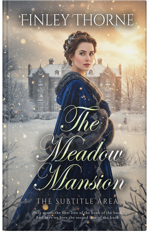 Front view of Premade Historical Book Cover - Bison Hide #36326 | BookCoverZone*