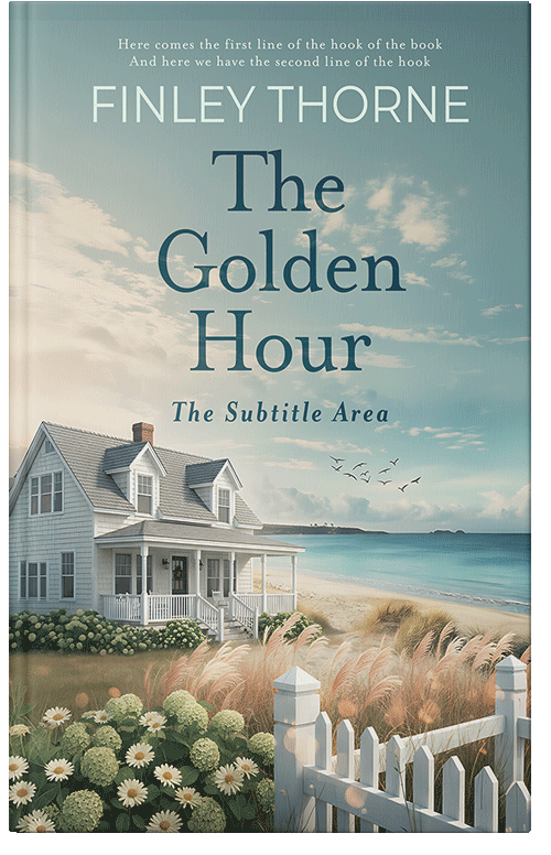 Front view of Premade Literary Fiction Book Cover - Pewter #36341 | BookCoverZone*