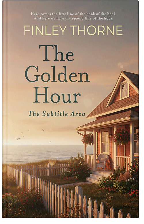 Front view of Premade Literary Fiction Book Cover - Indian Khaki #36343 | BookCoverZone*