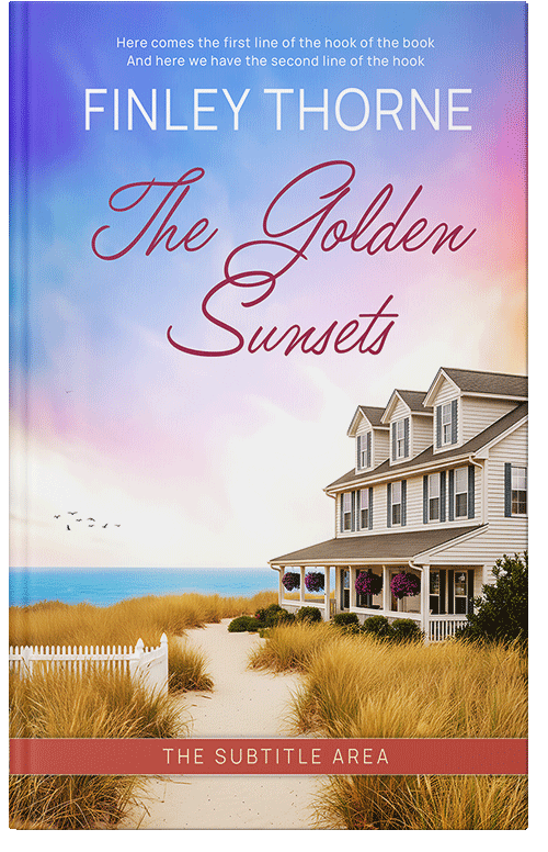 Front view of Premade Romance Book Cover - Mischka