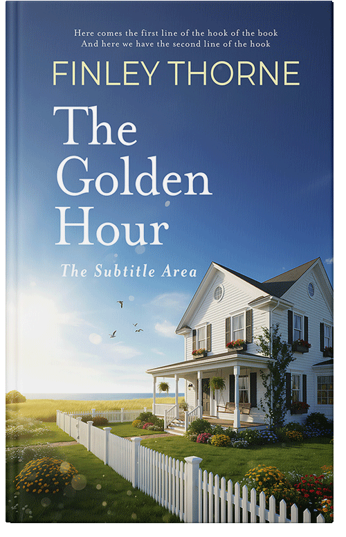 Front view of Premade Literary Fiction Book Cover - East Bay #36353 | BookCoverZone*