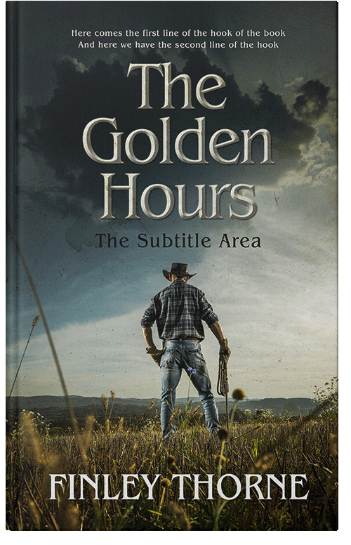 Front view of Premade Nonfiction Book Cover - Kangaroo