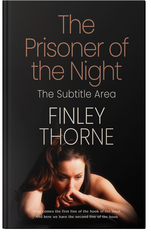 Front view of Premade Mystery & Thriller & Suspense Book Cover - Tan #36365 | BookCoverZone*