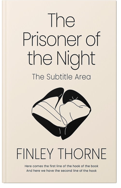 Front view of Premade Erotica Book Cover - Citrine White #36374 | BookCoverZone*