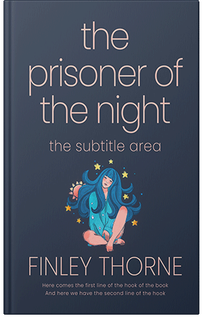 Premade Book Cover Pickled Bluewood