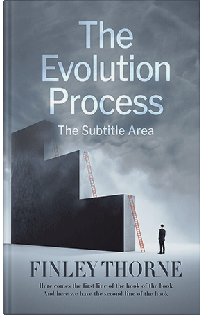 Premade Book Cover Slate Gray