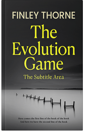 Premade Book Cover Shark