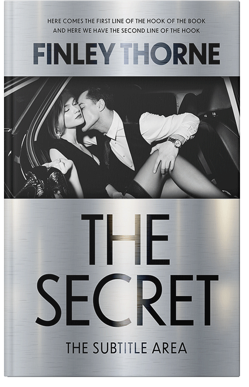 Front view of Premade Romance Book Cover - Silver Sand #36400 | BookCoverZone*