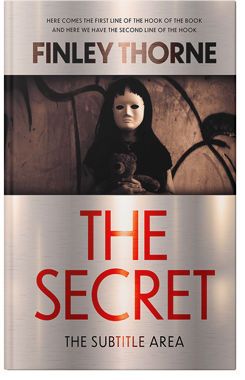 Front view of Premade Horror Book Cover - Silk #36405 | BookCoverZone*