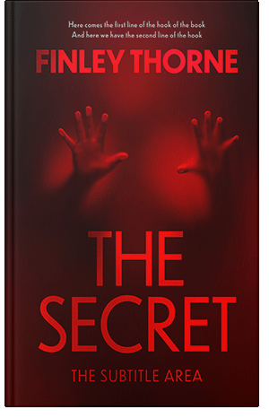 Premade Book Cover Burnt Maroon