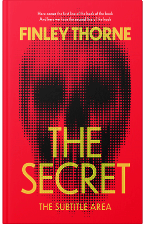 Premade Book Cover Torch Red