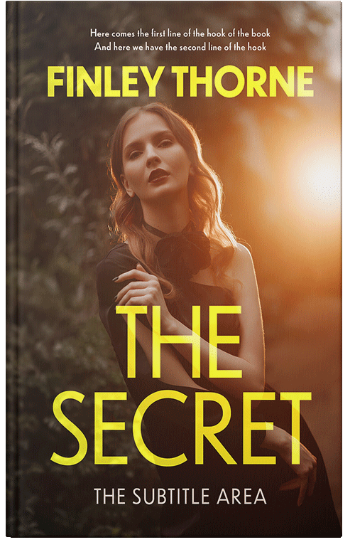 Front view of Premade Mystery & Thriller & Suspense Book Cover - Brown Derby #36413 | BookCoverZone*