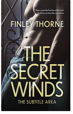 Premade Book Cover Grain Brown