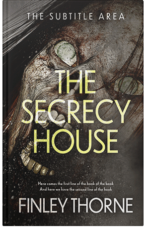 Premade Book Cover Taupe